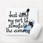 Tapis De Souris Mousepad bleu (Avec souris)