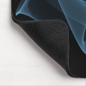Tapis De Souris Mousepad bleu abstrait (Coin)