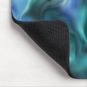 Tapis De Souris Mousepad bleu Abstrait (Coin)