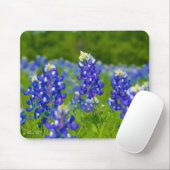 Tapis De Souris Mousepad bleu de capots du Texas (Avec souris)