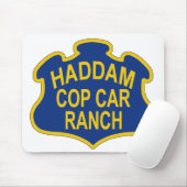 Tapis De Souris Mousepad bleu de logo de HCCR (Avec souris)