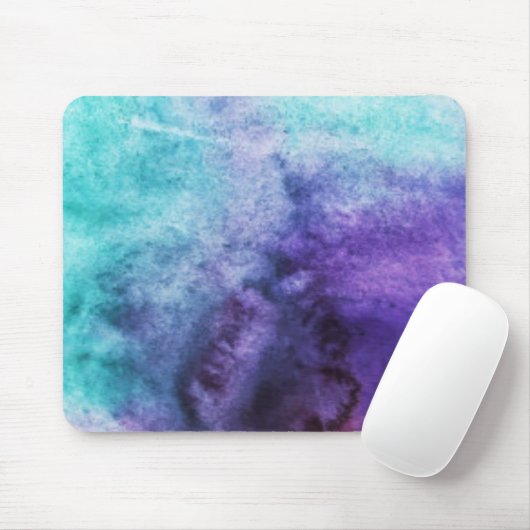 Tapis De Souris Mousepad bleu et violet (Avec souris)
