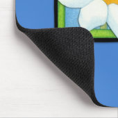 Tapis De Souris Mousepad bleu marais (Coin)