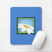 Tapis De Souris Mousepad bleu marais (Avec souris)