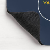 Tapis De Souris Mousepad bleu minuit (Coin)