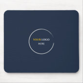 Tapis De Souris Mousepad bleu minuit (Devant)