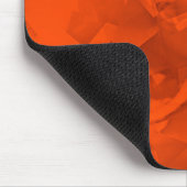 Tapis De Souris Mousepad Bloomed Rose Orange Chaud (Coin)