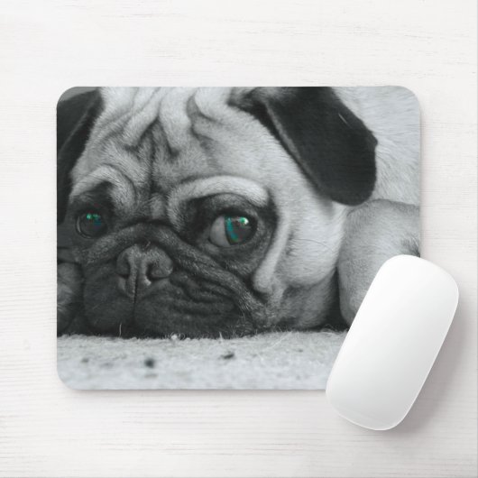 Tapis De Souris Mousepad "Breena " de carlin (Avec souris)
