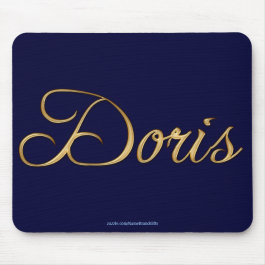 Tapis De Souris Mousepad cadeau personnalisé de marque DORIS (Devant)