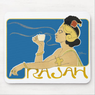 Tapis De Souris Mousepad : Café vintage de raja