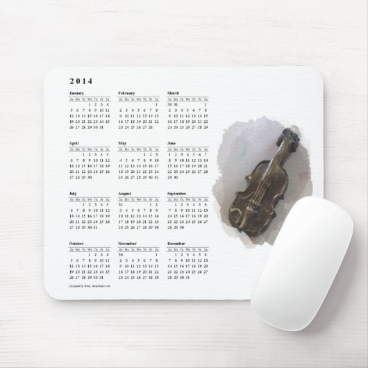 Tapis De Souris mousepad calandar (Avec souris)