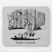 Tapis De Souris Mousepad - Camarade en chute libre (Devant)
