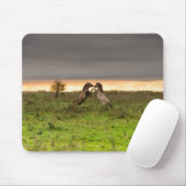 Tapis De Souris Mousepad caracolant de chevaux (Avec souris)