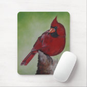 Tapis De Souris Mousepad cardinal (Avec souris)