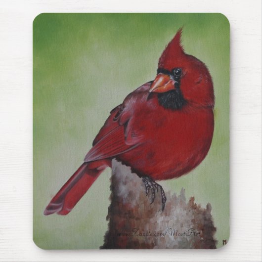Tapis De Souris Mousepad cardinal (Devant)