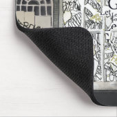 Tapis De Souris Mousepad cassé mais non brisé (Coin)