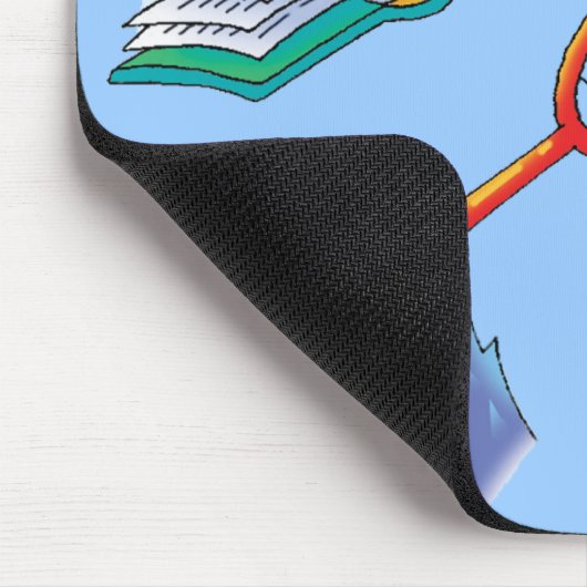 Tapis De Souris Mousepad_Catch l'insecte de lecture (Coin)