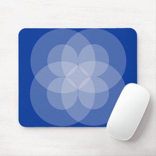 Tapis De Souris Mousepad - Cercles intersecteurs (Avec souris)