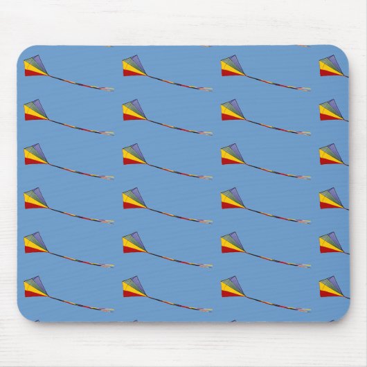 Tapis De Souris Mousepad - Cerfs-volants arc-en-ciel (Devant)