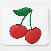 Tapis De Souris Mousepad-Cerises (Devant)