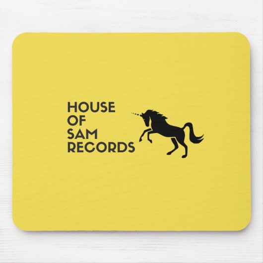 Tapis De Souris Mousepad - Chambre des disques de Sam (Devant)
