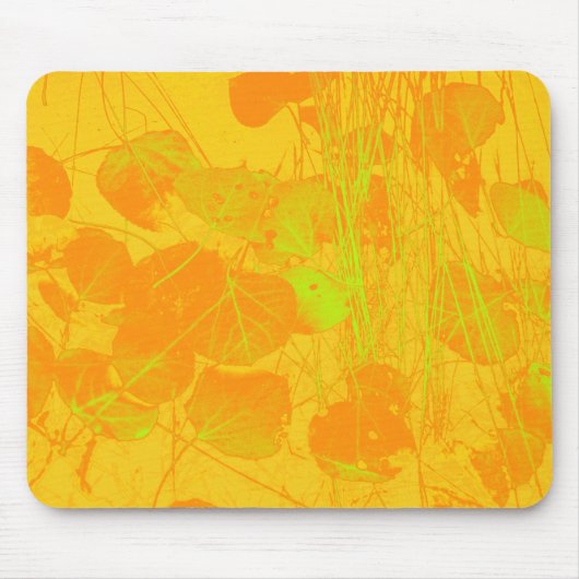 Tapis De Souris Mousepad changeant de feuille (Devant)