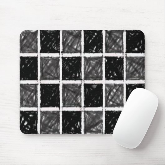 Tapis De Souris Mousepad Checker (Avec souris)