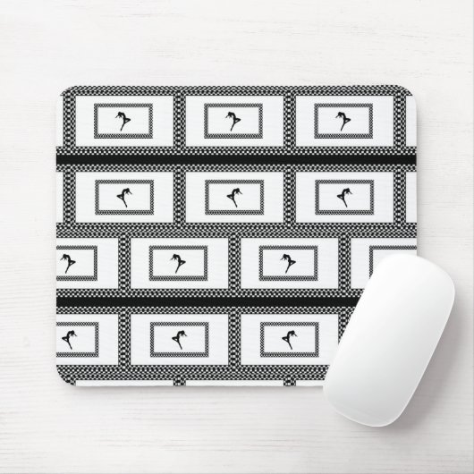 Tapis De Souris Mousepad Checker (Avec souris)