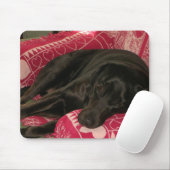 Tapis De Souris Mousepad, chien endormi (Avec souris)
