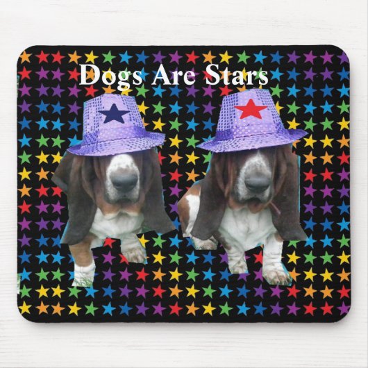 Tapis De Souris Mousepad Chiens Sont Des Étoiles (Devant)