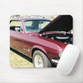 Tapis De Souris mousepad classique de voiture (Avec souris)