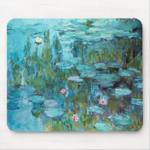 Tapis De Souris Mousepad Claude Monet Nymphéas Nymphéas Lys d'eau