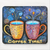 Tapis De Souris MOUSEPAD - Coffee Time!! (Devant)