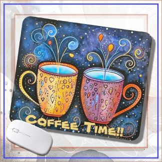 Tapis De Souris MOUSEPAD - Coffee Time!!