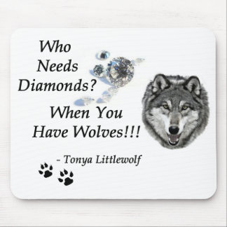 Tapis De Souris Mousepad - collection de diamants de sanctuaire de