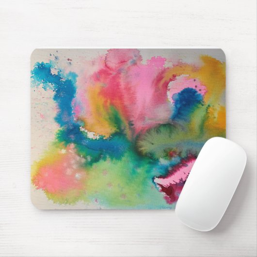 Tapis De Souris Mousepad coloré (Avec souris)