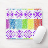 Tapis De Souris Mousepad coloré (Avec souris)