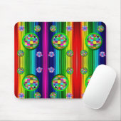 Tapis De Souris Mousepad coloré (Avec souris)