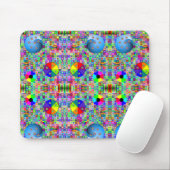 Tapis De Souris Mousepad coloré (Avec souris)