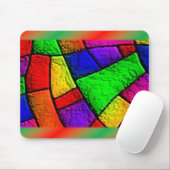 Tapis De Souris Mousepad coloré (Avec souris)