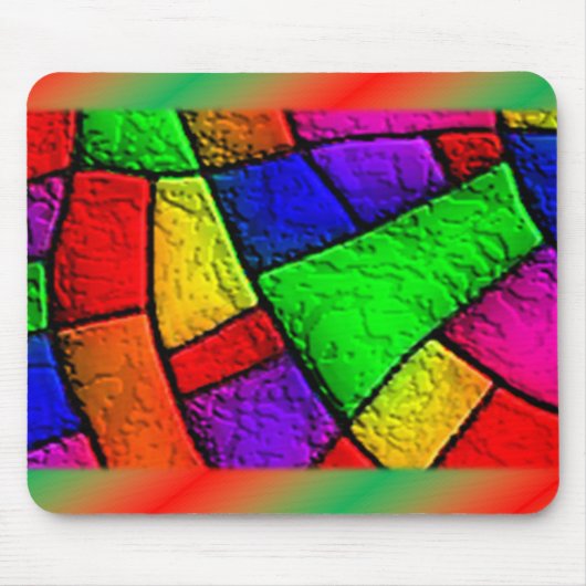 Tapis De Souris Mousepad coloré (Devant)