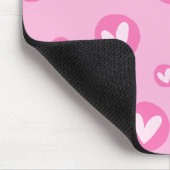 Tapis De Souris Mousepad Corações Rosa (Coin)