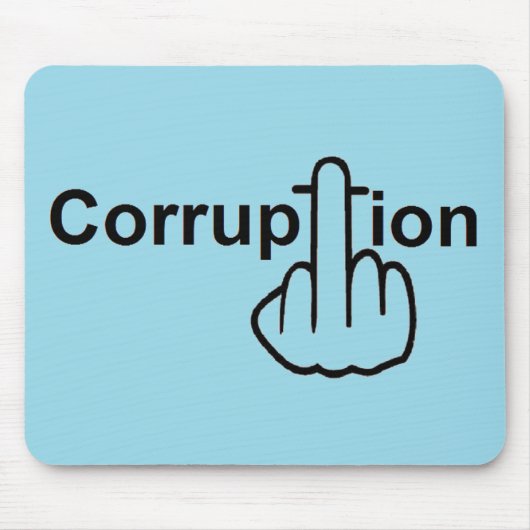 Tapis De Souris Mousepad Corruption Sucre (Devant)