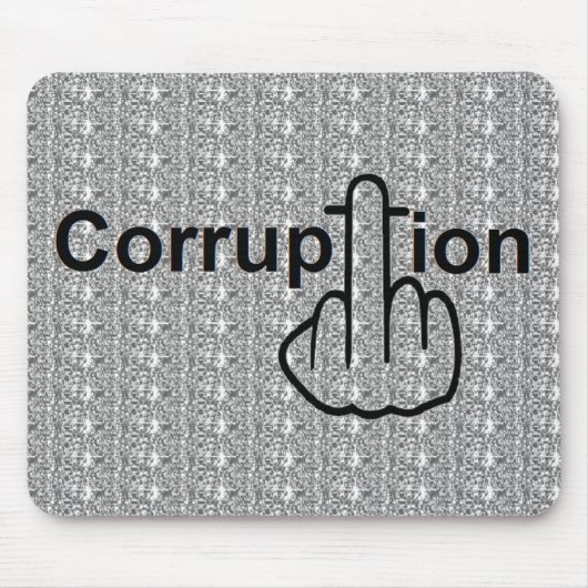 Tapis De Souris Mousepad Corruption Sucre (Devant)