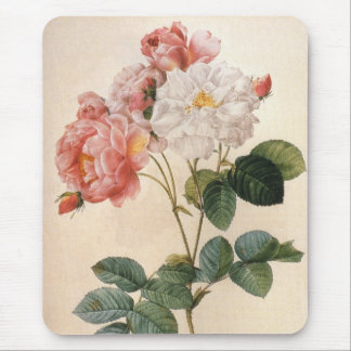 Tapis De Souris Mousepad, couleur Rose d'art Vintage