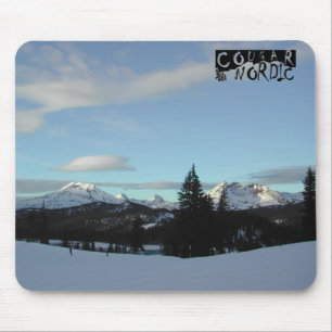 Tapis De Souris mousepad couvert par neige