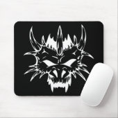 Tapis De Souris Mousepad - crâne de dragon (Avec souris)