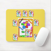 Tapis De Souris Mousepad Crayon (Avec souris)