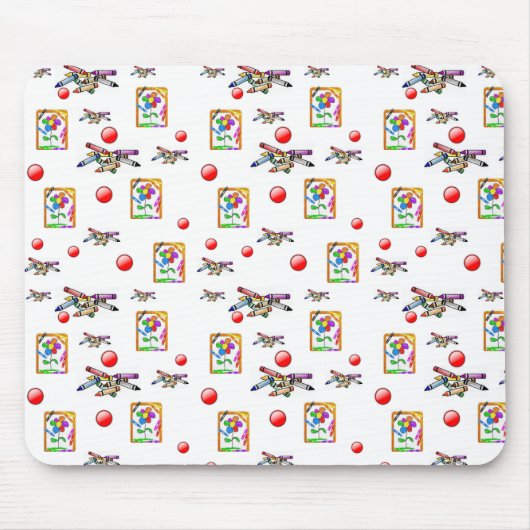 Tapis De Souris Mousepad Crayon (Devant)