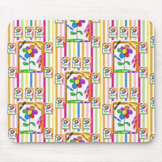 Tapis De Souris Mousepad Crayon (Devant)
